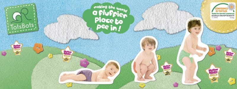 Tots Bots pralne plenice