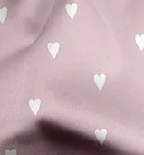 Enobarvna roza srčki