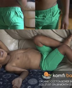 Boksarice za dojenčke in malčke Komfy Baby