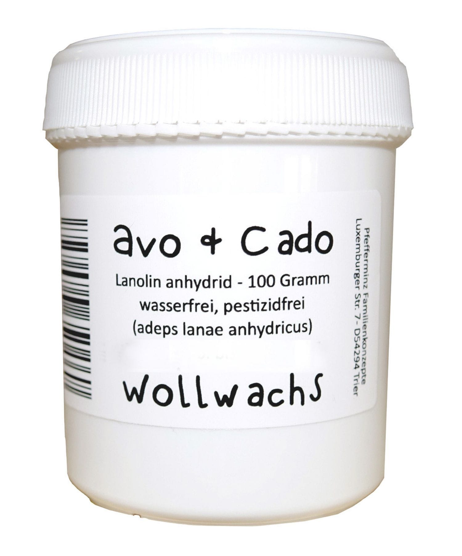 Lanolin Avo+Cado 200g - 100% lanolin (steklo)